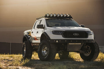 2021 Ford Ranger - KMC IMPACT FORGED BEADLOCK - Machined Wheel Pros